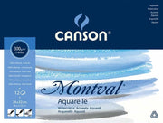 Canson Montval Suluboya Blok Grenli 300 Gr 12 Sayfa 24X32 Cm