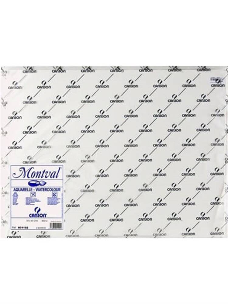 Canson Montval Watercolor Sheet 50x70 300g