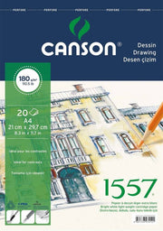 Canson Drawing and Painting Notebook 180 Gr A4 20 Pages Top Spiral