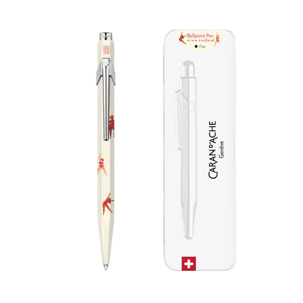 Caran d’Ache Nina Cosford Light Cream Ballpoint Pen