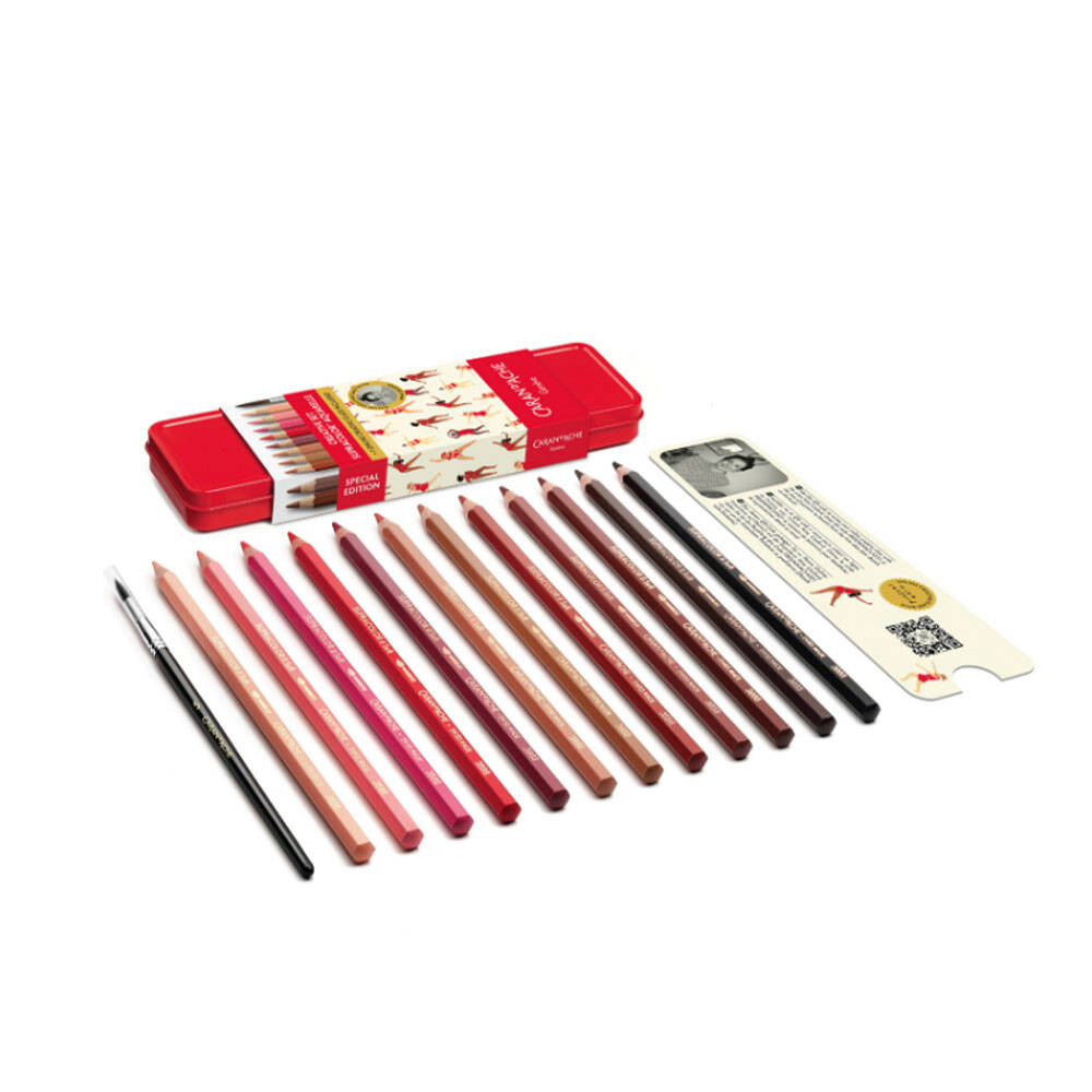 Caran d’Ache Nina Cosford 13 Pieces and 1 Brush Creative Set