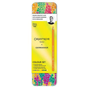 Caran d'Ache Germanier Dry Colour Pencil Set, 13 Colours