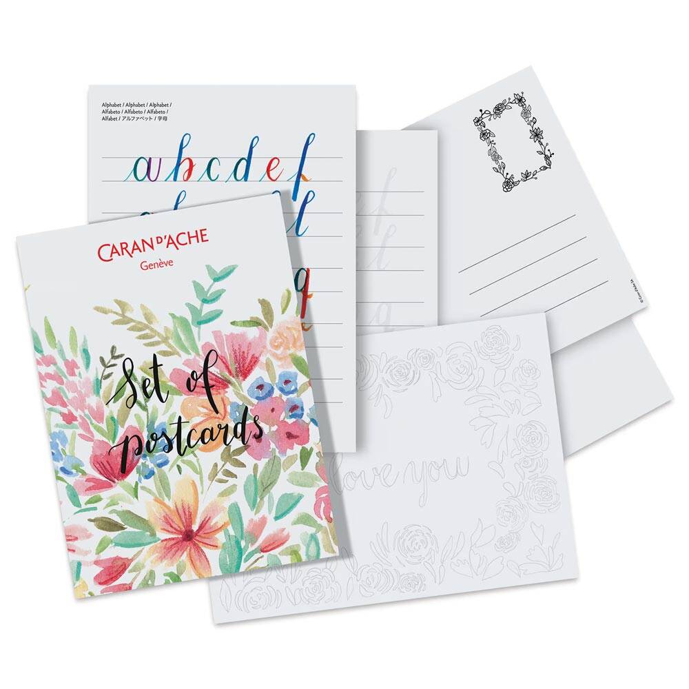 Caran d'Ache Mix Media Botanical Set