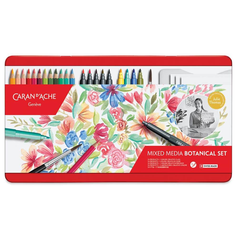 Caran d'Ache Mix Media Botanical Set