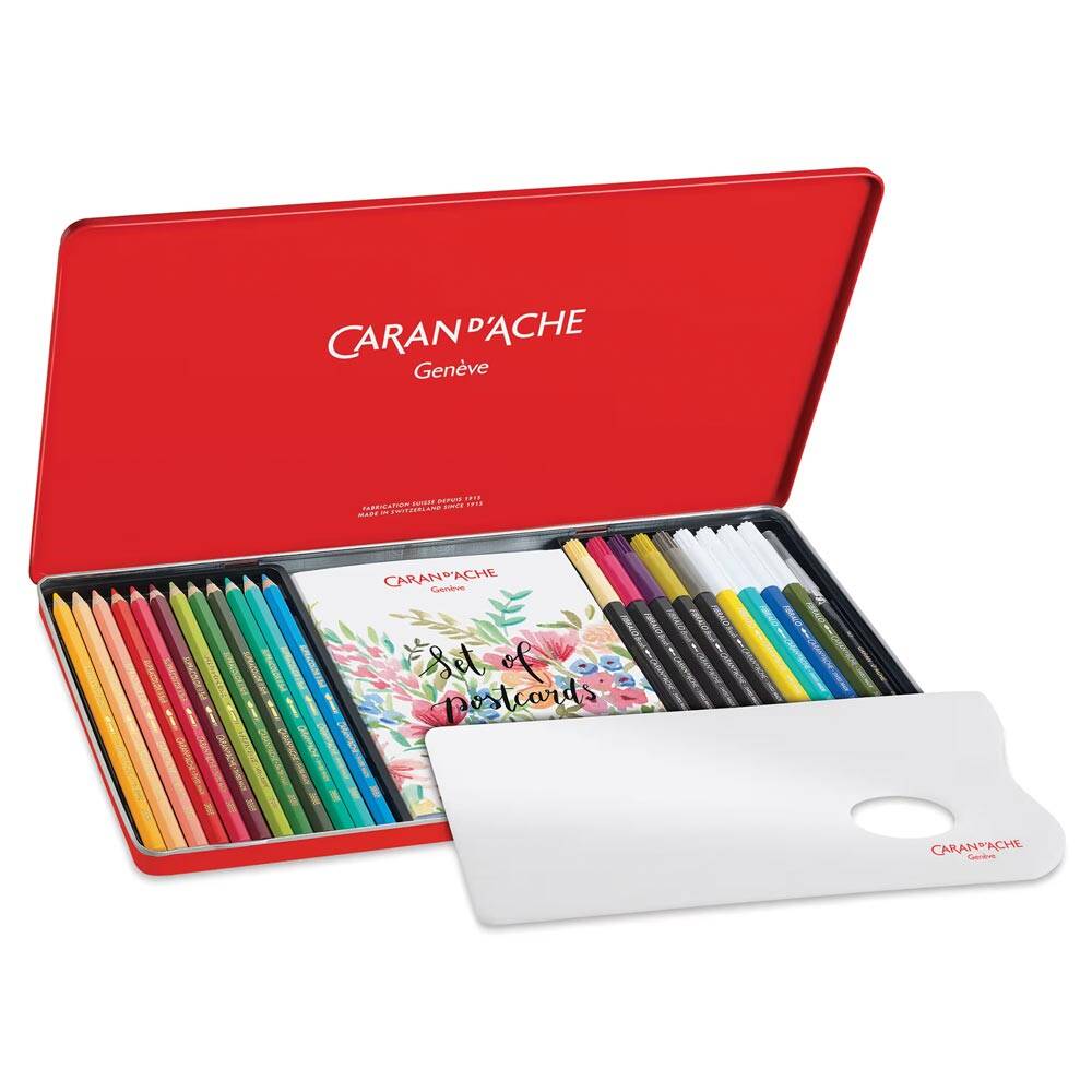 Caran d'Ache Mix Media Botanical Set
