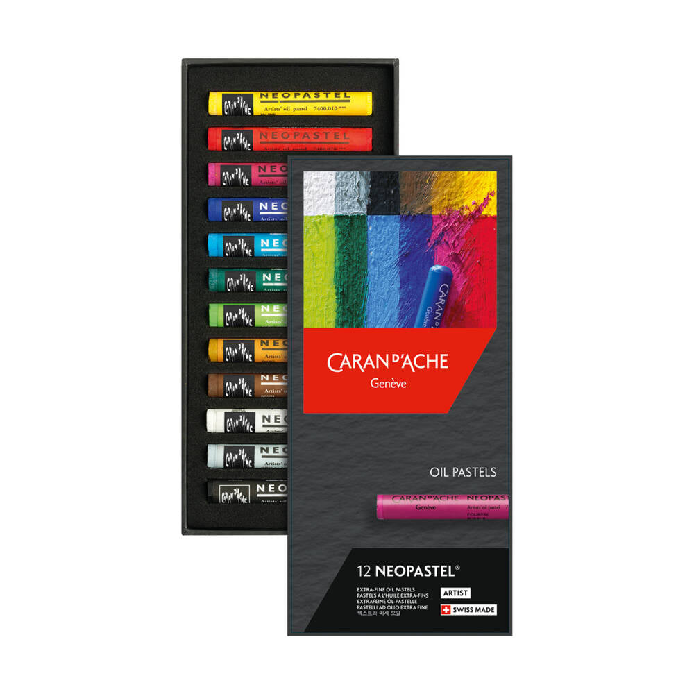 Caran d'Ache Neo Pastel Set 12 Colours