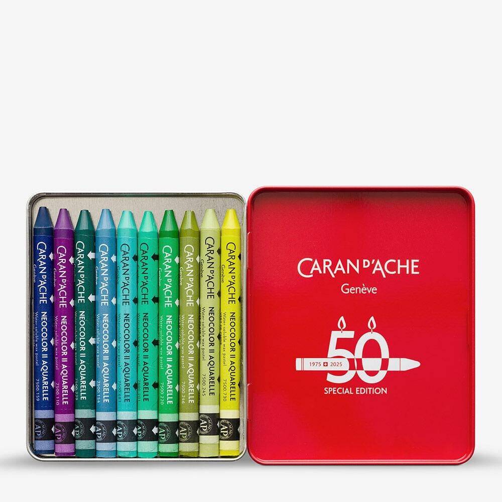 Caran d'Ache Neo Pastel Set Lush 10 Colours