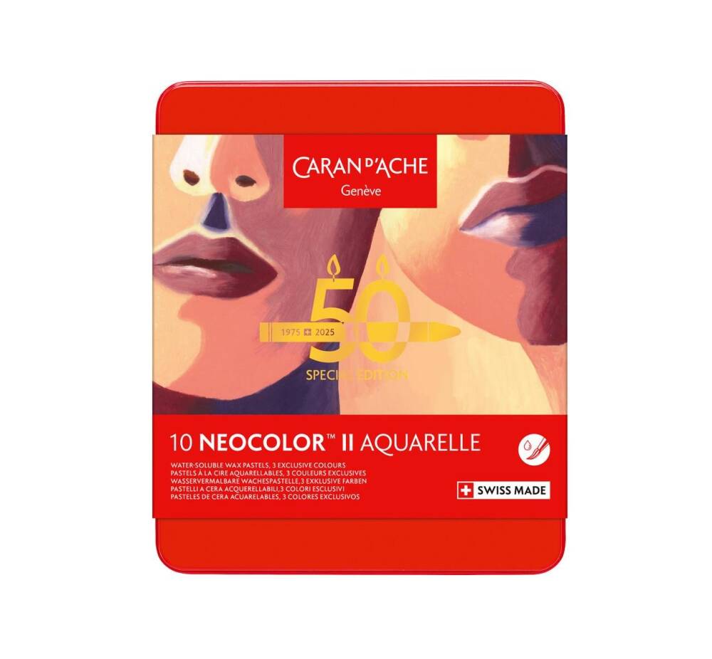 Caran d'Ache Neo Pastel Seti Portrait 10 Colours