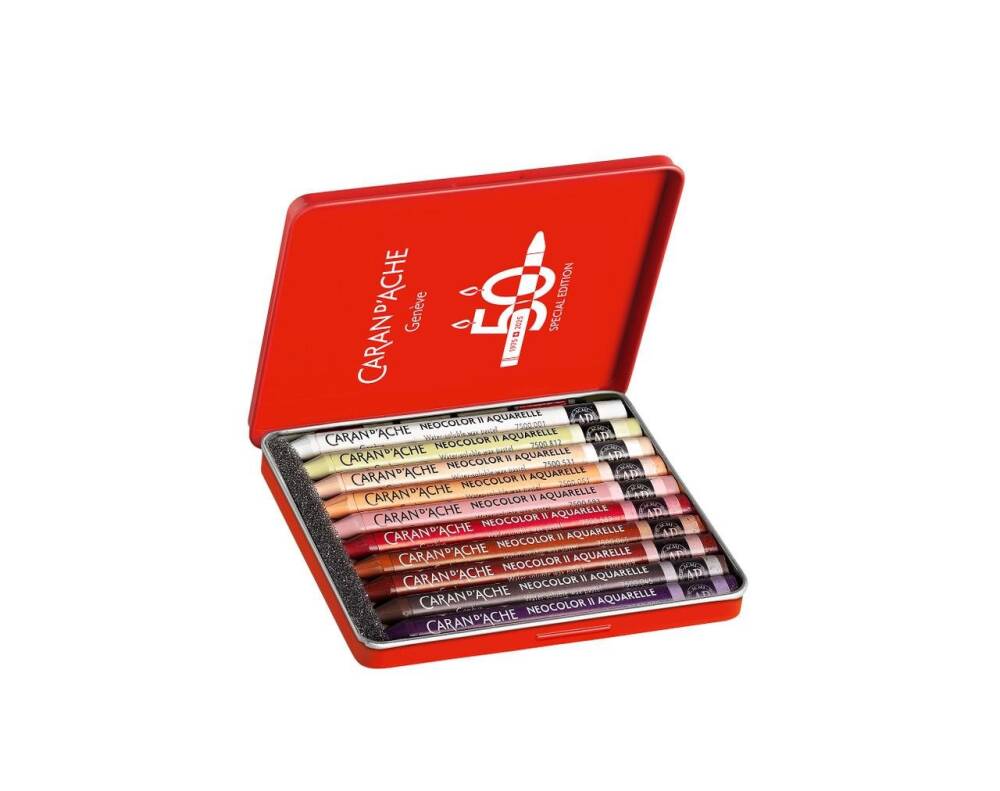 Caran d'Ache Neo Pastel Seti Portrait 10 Colours