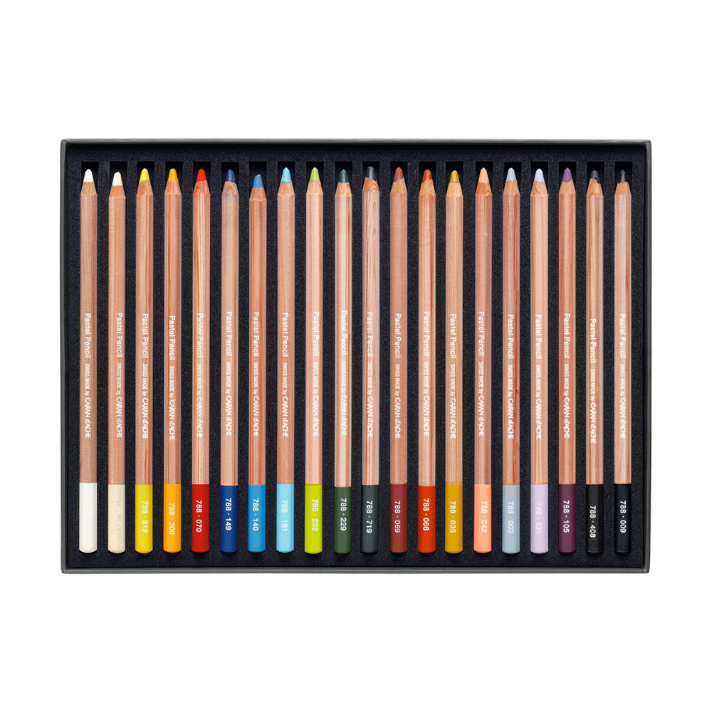 Caran d'Ache Pastel Pencils Set 20 Colours