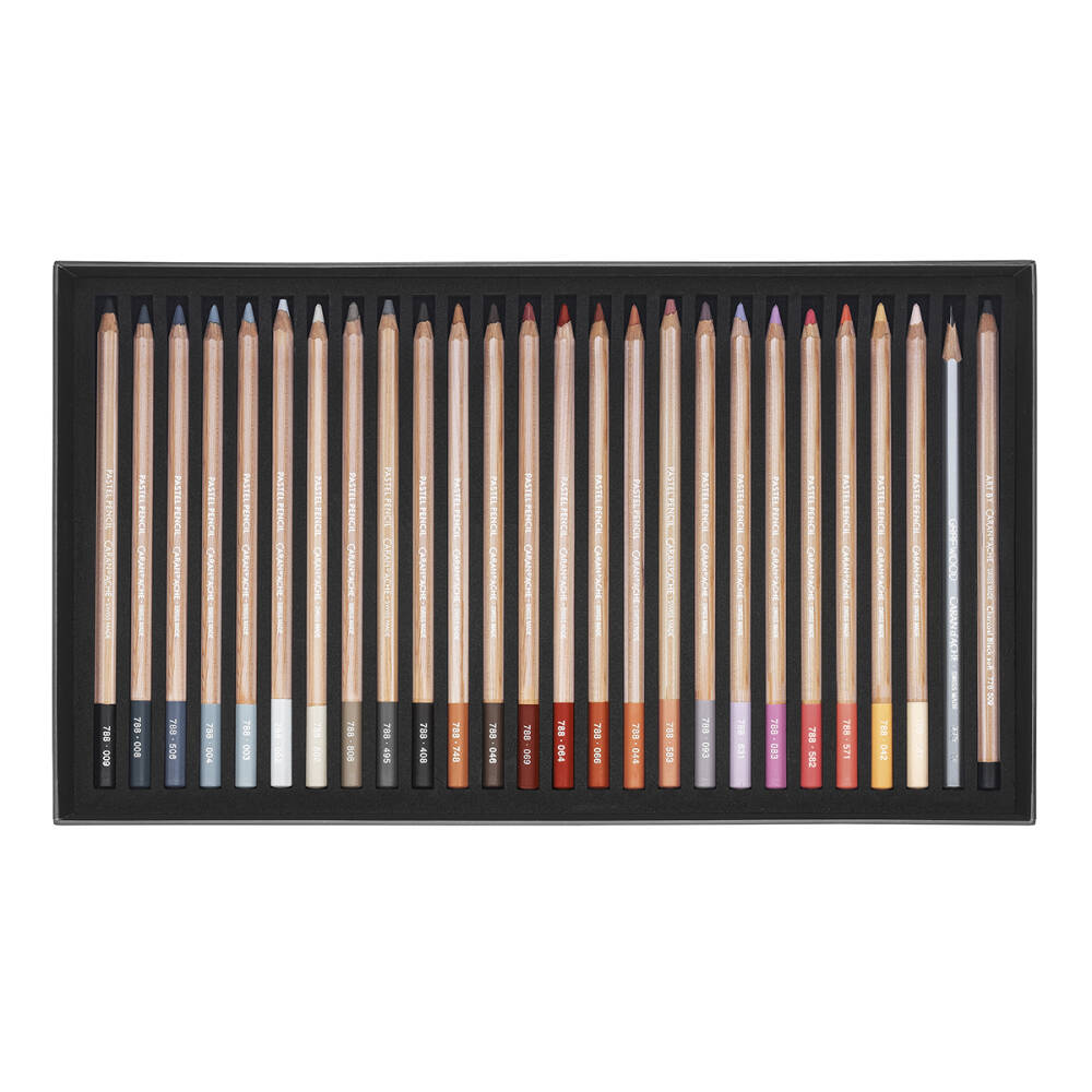 Caran d'Ache Pastel Pencils Set 76 Colours
