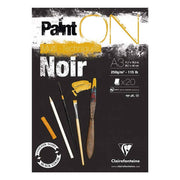 Clairefontane Paint-On Mixed Media Black Block A3 250gr 20 Sheets