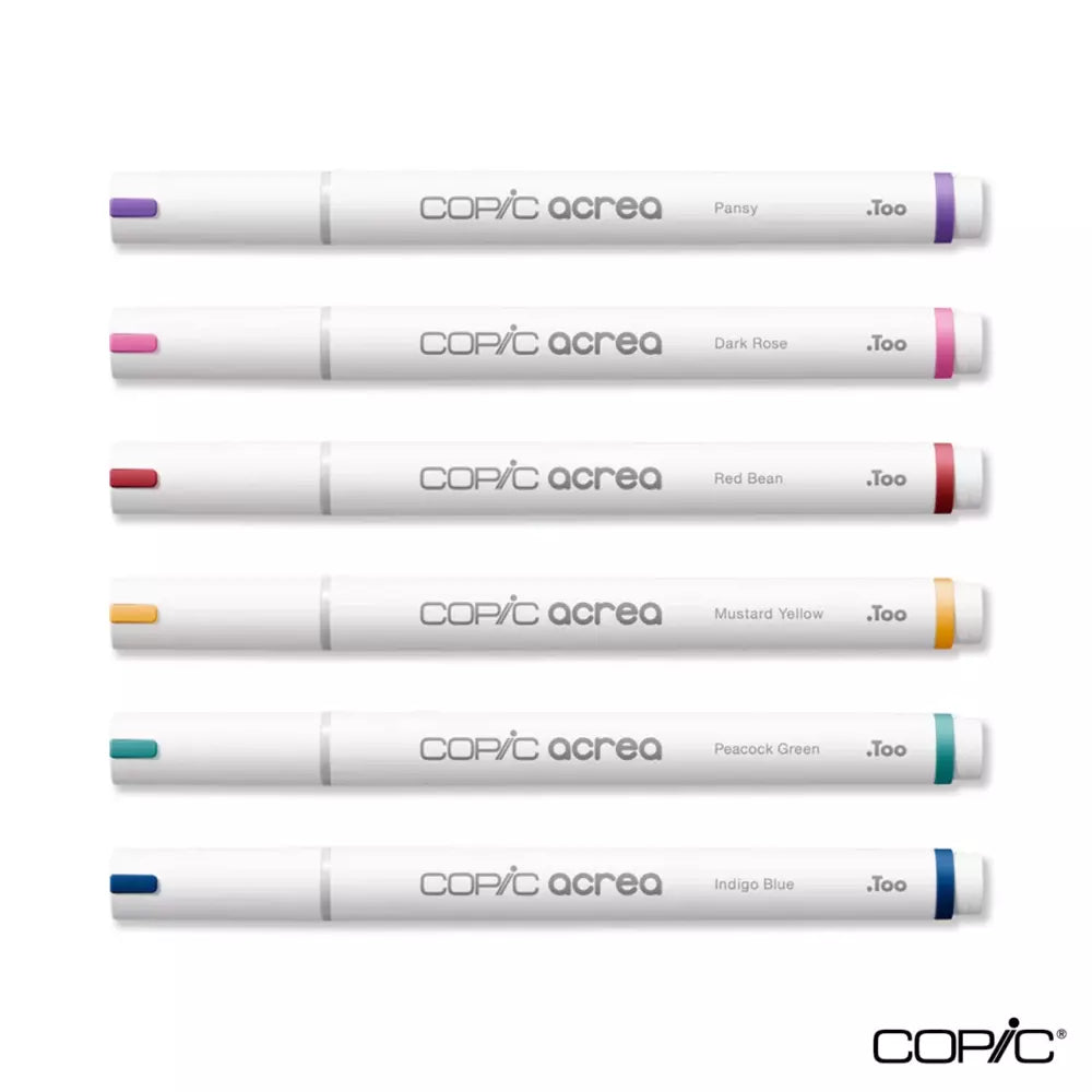 Copic Acrea Marker 6'lı Set Deep