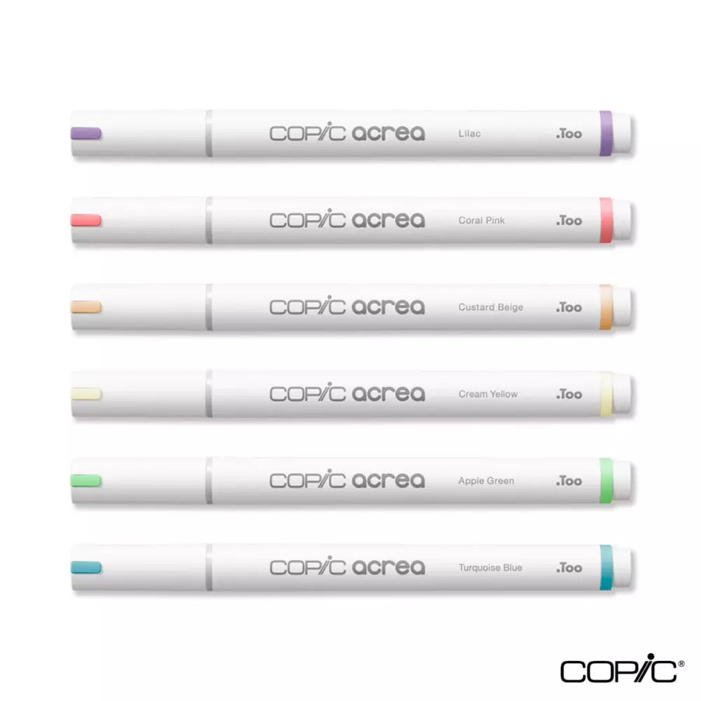 Copic Acrea Marker 6'lı Set Light