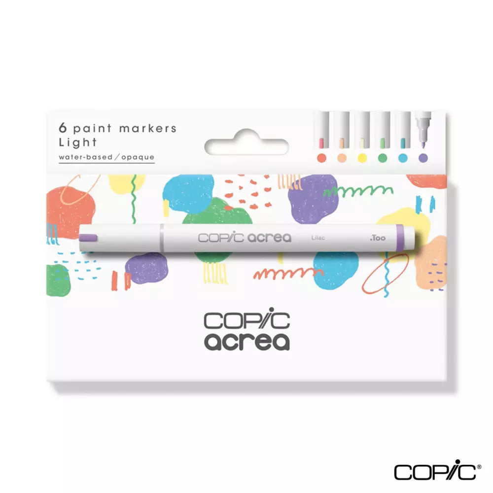 Copic Acrea Marker 6'lı Set Light