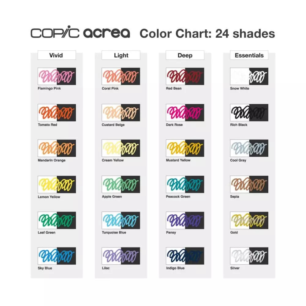 Copic Acrea Marker Mustard Yellow