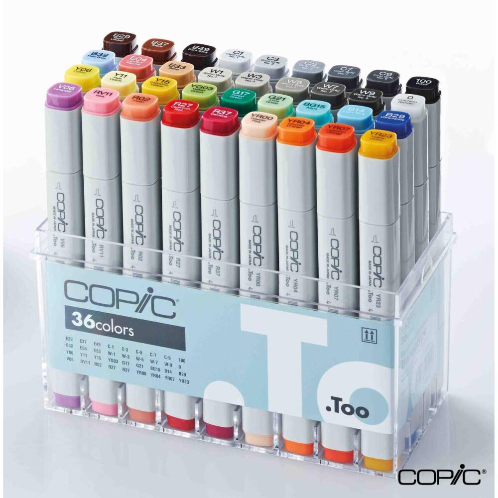 Copic Basic Classic Set 36'lı