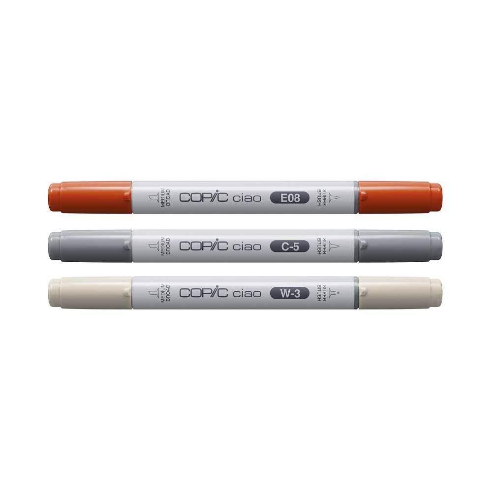 Copic Ciao 3'lü Layer Mix Set Architect Palette