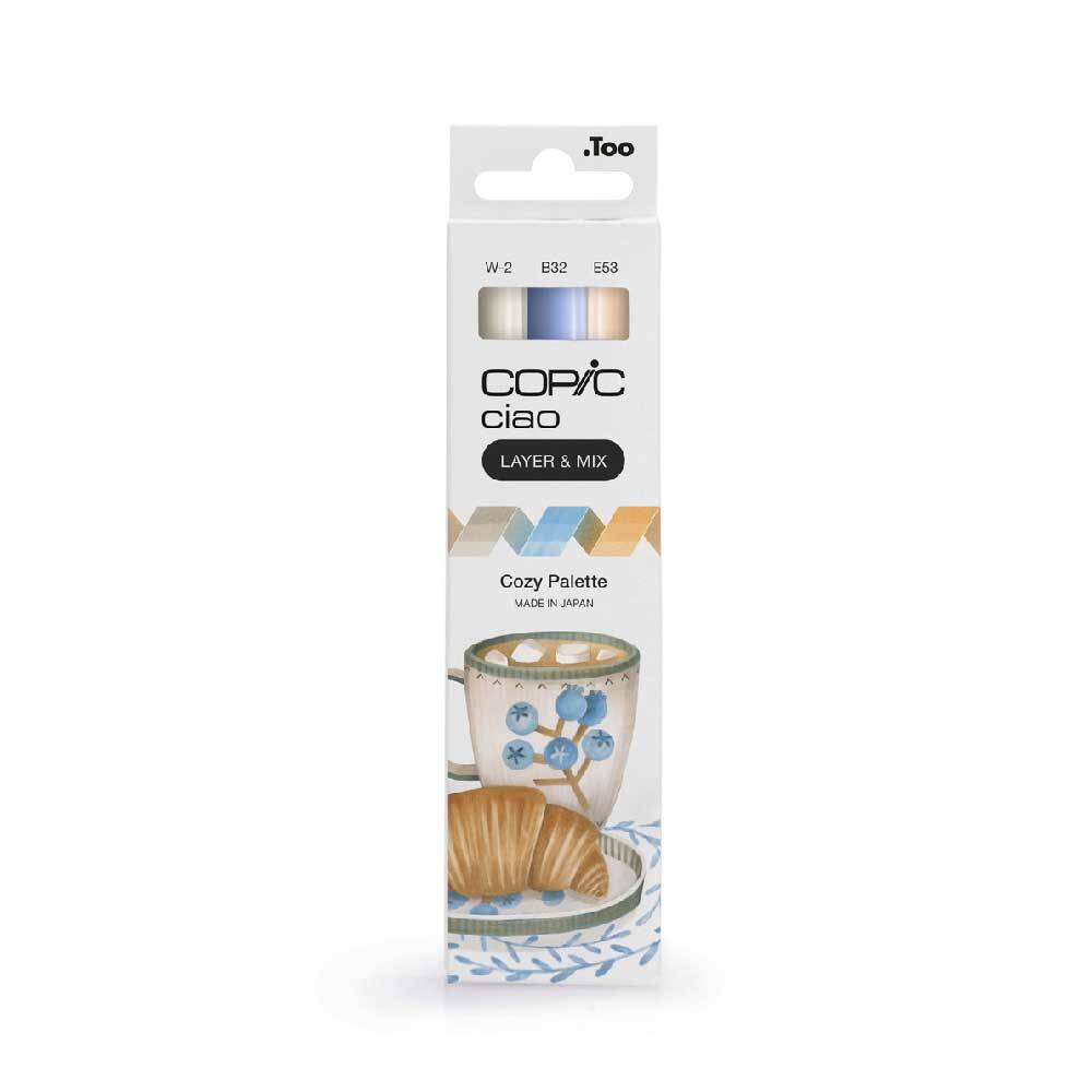 Copic Ciao 3'lü Layer Mix Set Cozy Palette