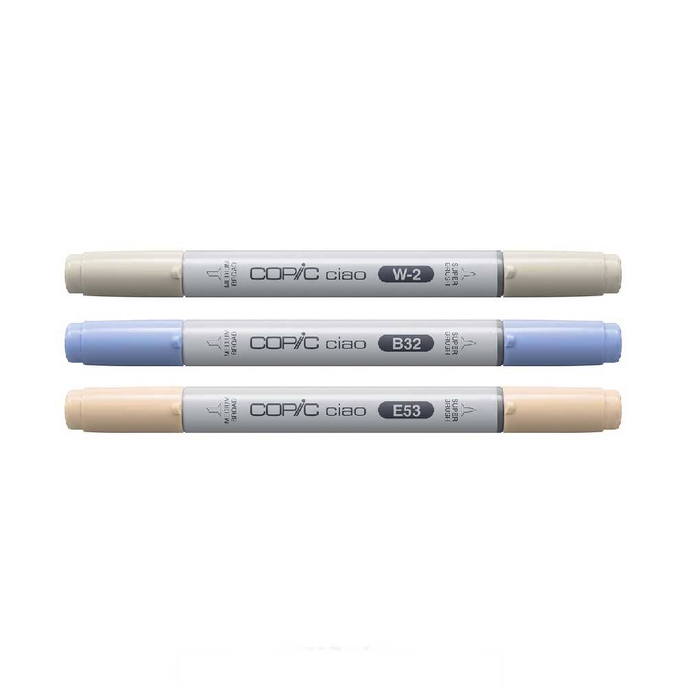 Copic Ciao 3'lü Layer Mix Set Cozy Palette