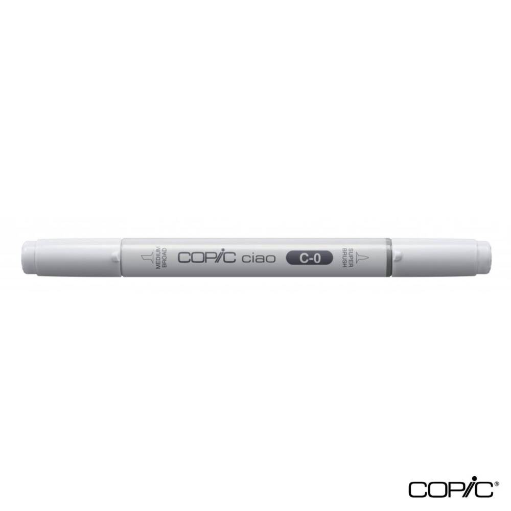 Copic Ciao Marker C 0 Cool Grey No:0