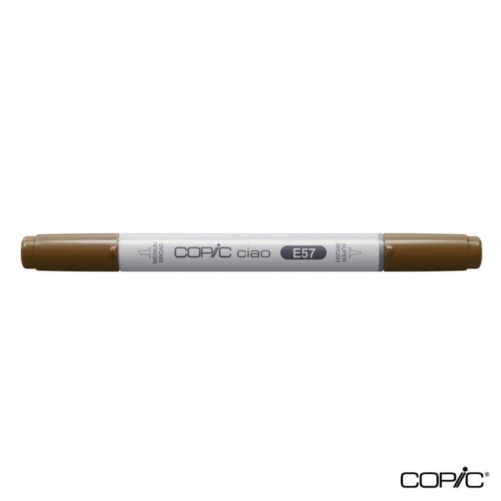 Copic Ciao Marker E57 Light Walnut
