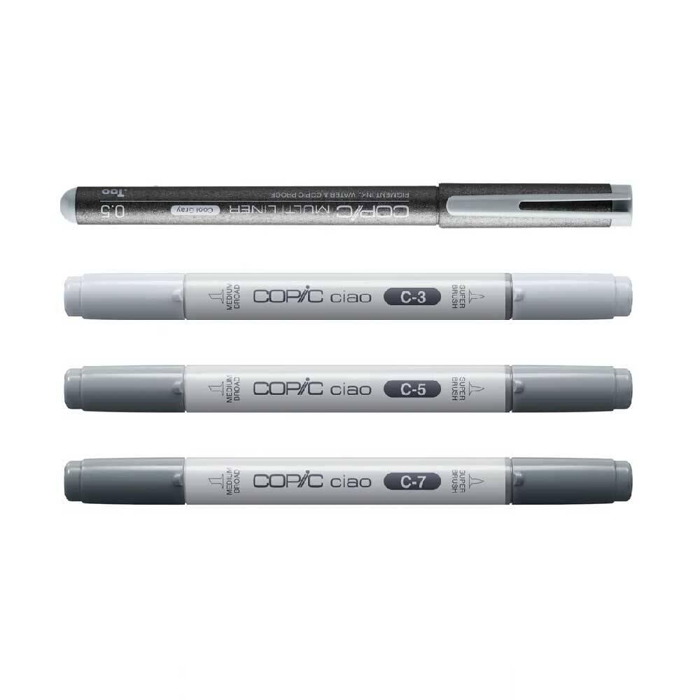 Copic Ciao Shade Set 4'lü Dark Cool Gray