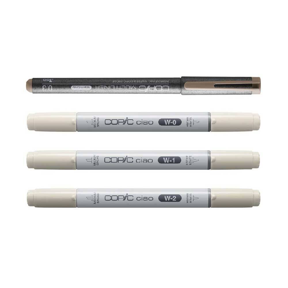Copic Ciao Shade Set 4-pack Light Warm Gray