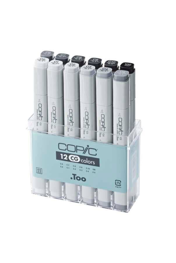 Copic Classic Cool Gray Set of 12