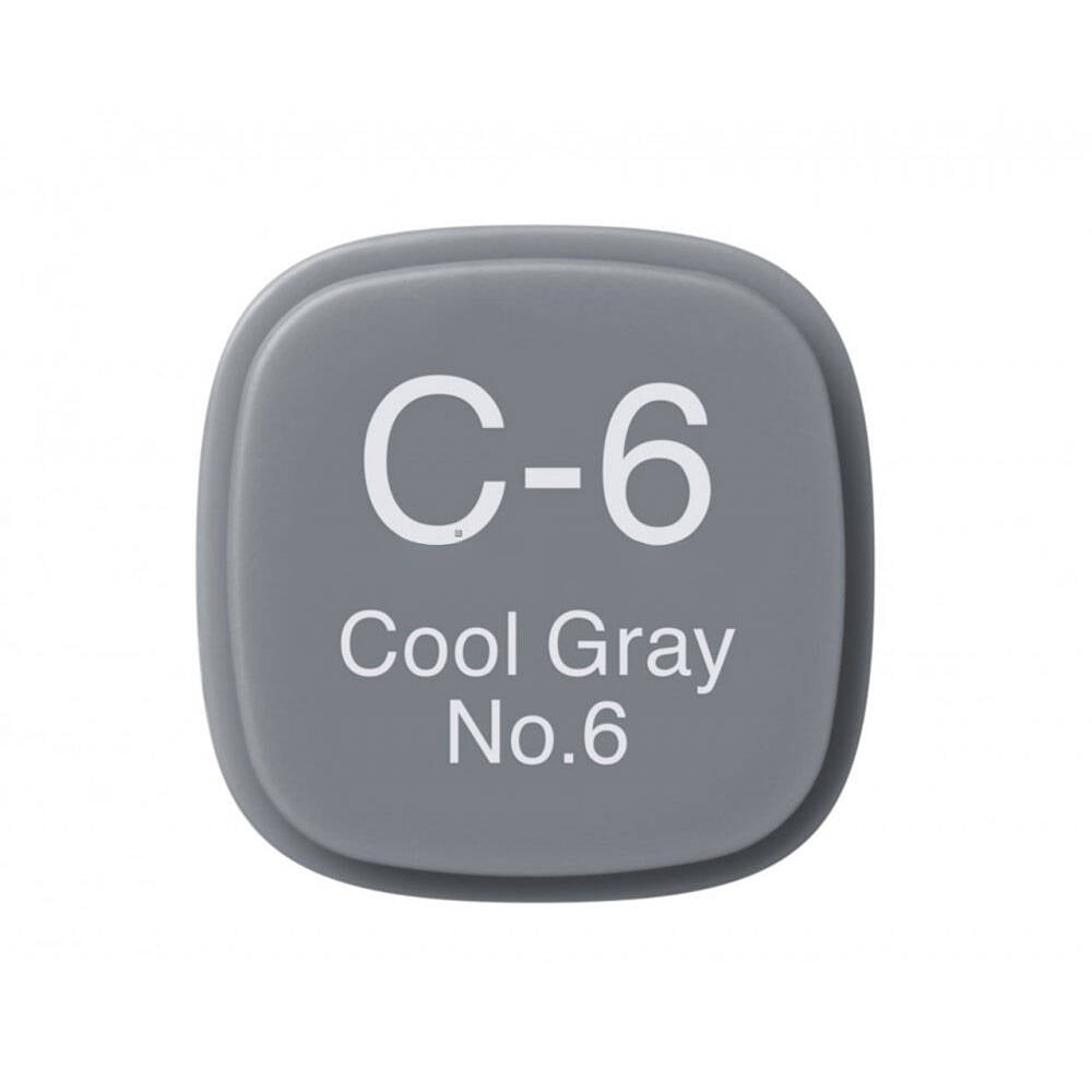 Copic Classic Marker C 6 Cool Gray No:6