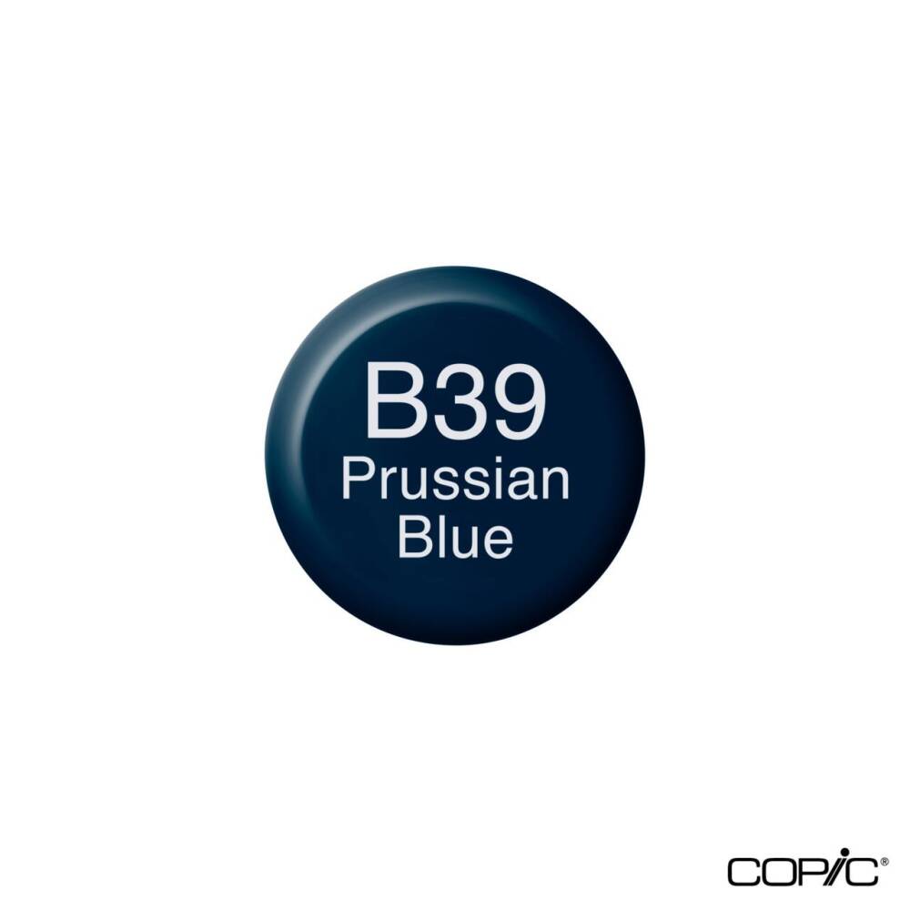 Copic Ink B 39 Acrylic Pen Ink Prussian Blue