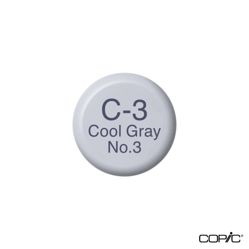 Copic Ink C 3 Acrylic Pen Ink Cool Gray