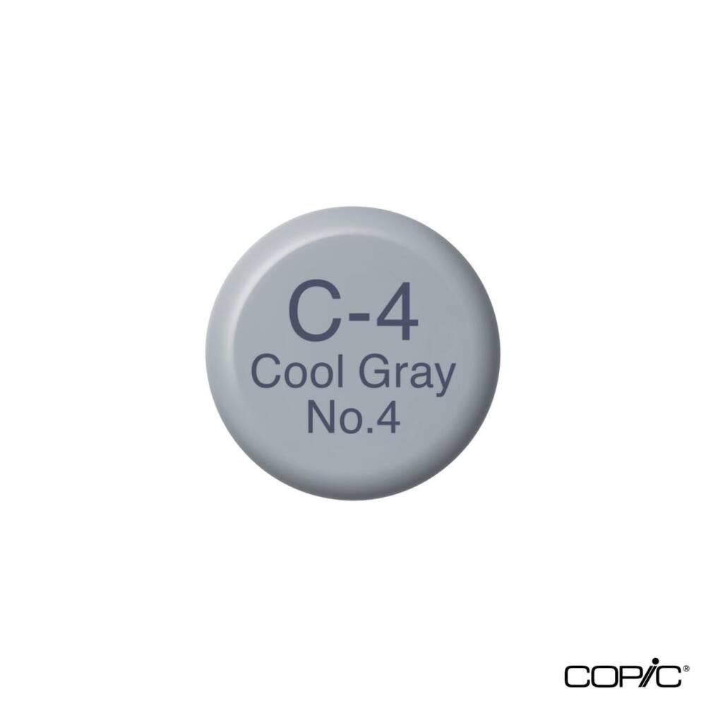 Copic Ink C 4 Acrylic Pen Ink Cool Gray