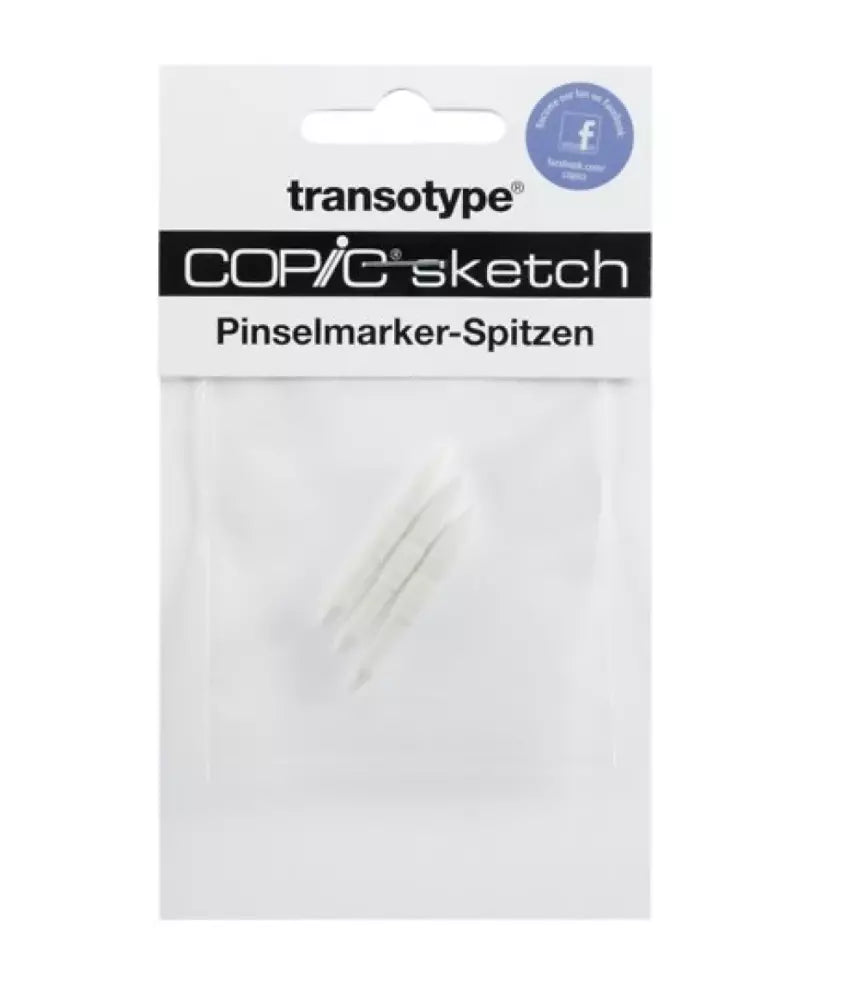 Copic Marker Tip Super Brush - 3 Pieces (Sketch&Ciao)