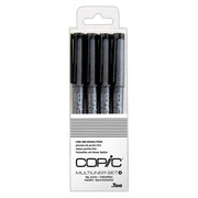 Copic Multiliner Classic 4'lü Set