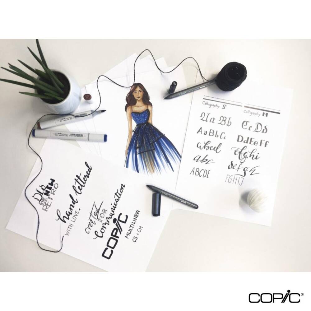 Copic Multiliner Classic Calligraphy Pen S