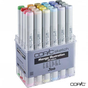 Copic Sketch Manga Çizim 24'lü Set