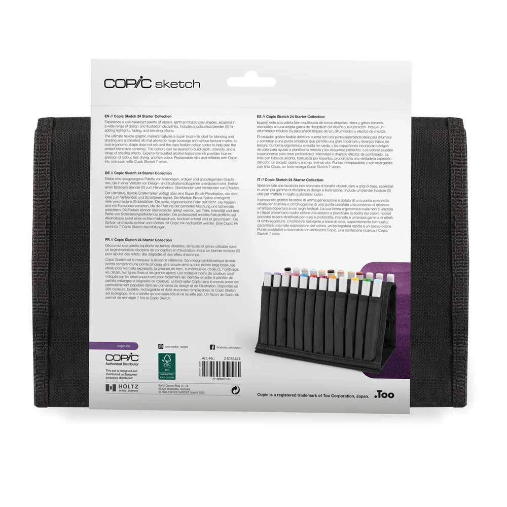 Copic Sketch Wallet Set 24'lü