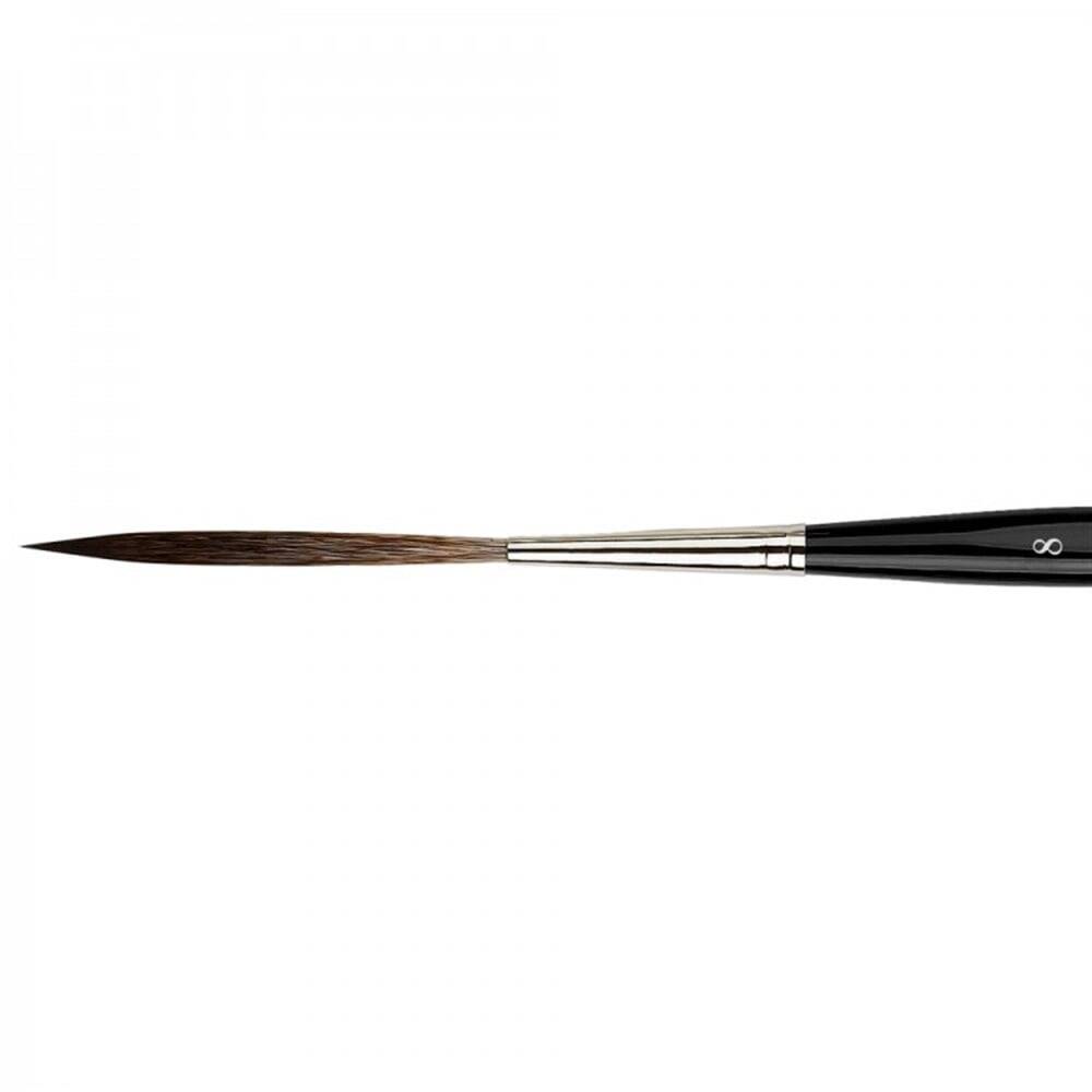Da Vinci 1298 Seri No: 8 Casaneo Rıgger Black Esagonal Handles Synthetic Fibre