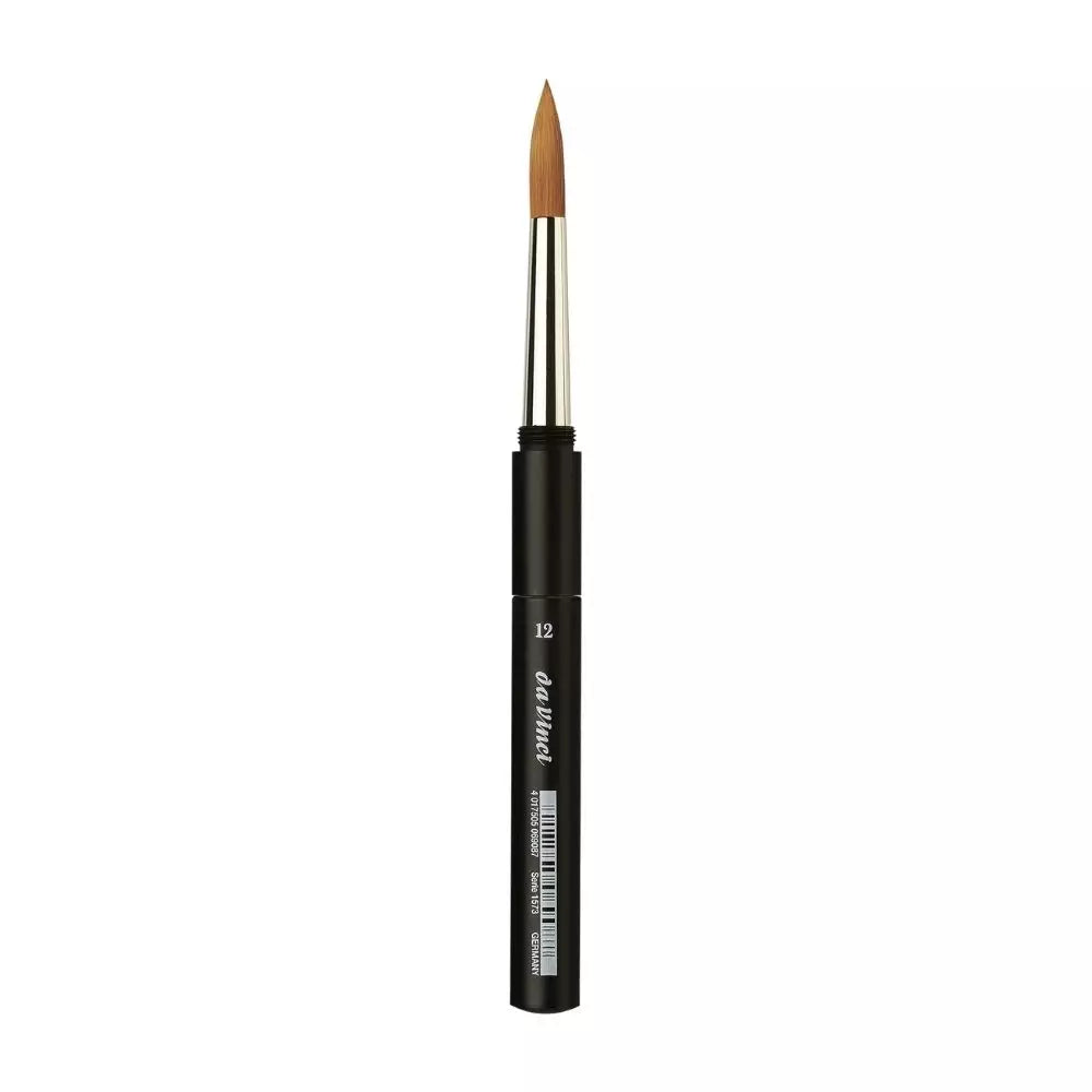 Da Vinci 1573 Seri Pocket -Brush-Spın Lightbrown Synthetic Hair No:12