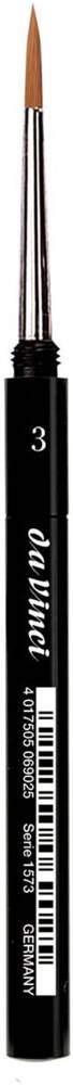 Da Vinci 1573 Seri Pocket -Brush-Spın Lightbrown Synthetic Hair No:3