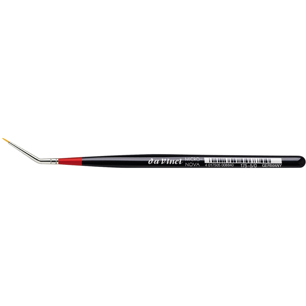 Da Vinci 175 Seri Mıcro-Nova Angled Golden Synthetic Fibre No:5/0