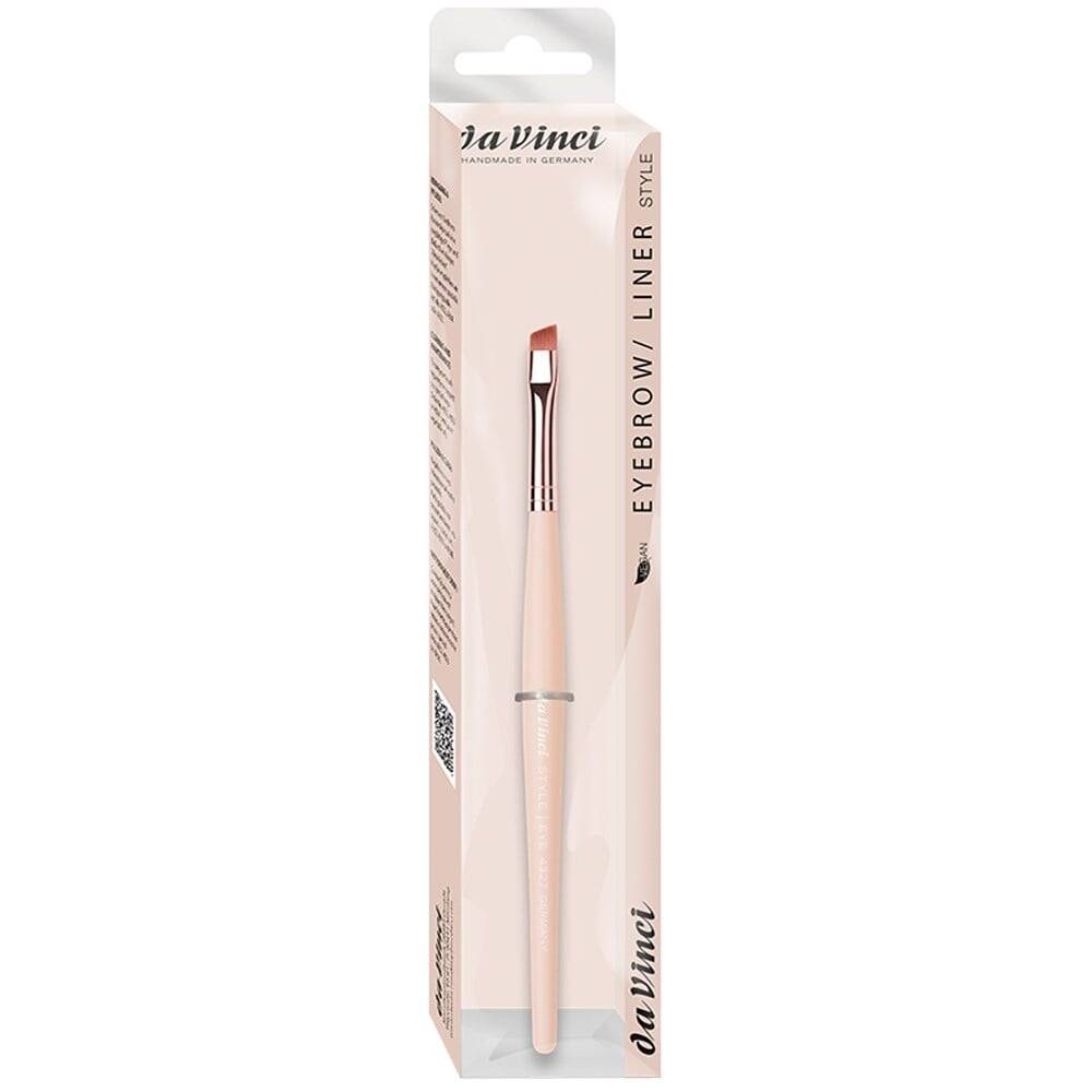 Da Vinci 4327 Seri Style Eyebrow Brush Liner Angled Synthetic Fibers No:0