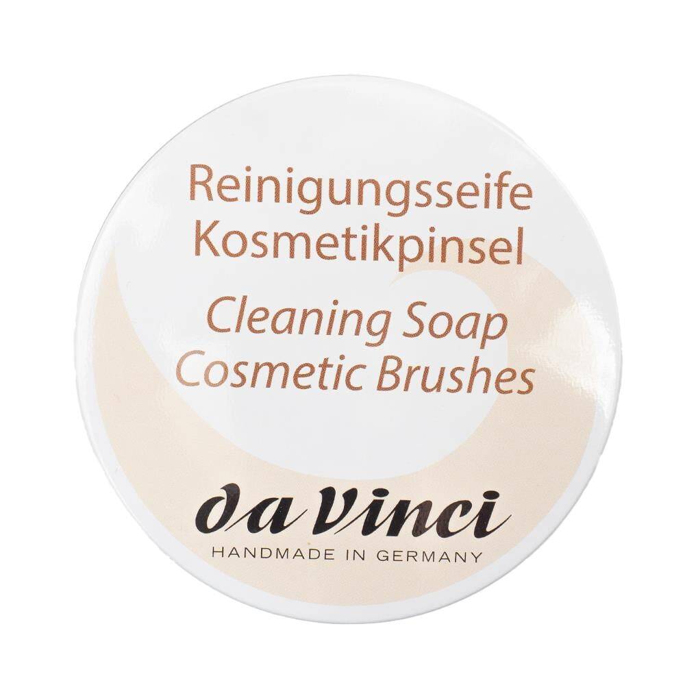 Da Vinci 4833 Series Cosmetic Brush Cleaning Soap Large 85 g Metal Box
