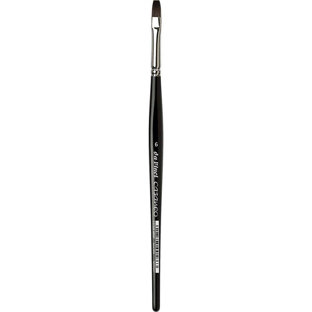 Da Vinci Casaneo Flat Watercolor Brush 5898 Series No. 6