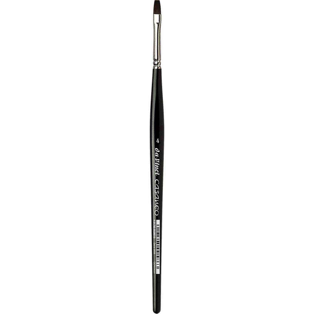 Da Vinci Casaneo Flat Watercolor Brush 5898 Serial No: 4
