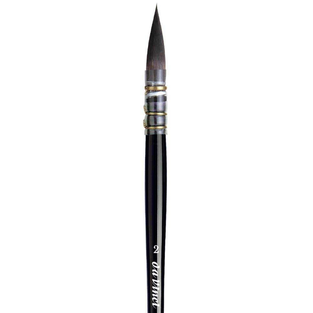 Da Vinci Casaneo Extra Soft Synthetic Round Watercolor Brush Series 498 No:2