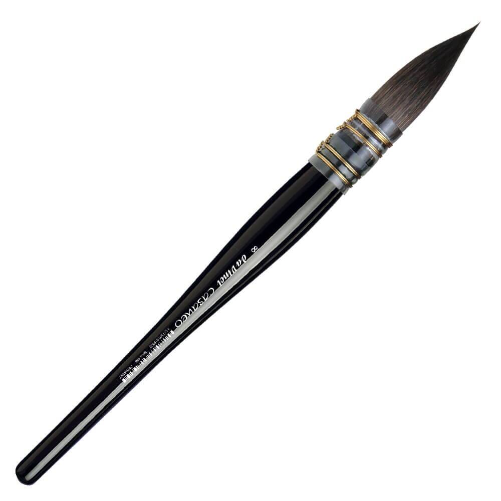 Da Vinci Casaneo Extra Soft Synthetic Round Watercolor Brush Series 498 No:8