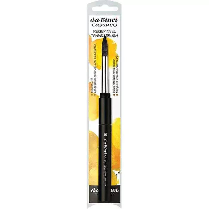 Da Vinci Casaneo Extra Soft Travel Watercolor Brush Series 1593TP No: 10