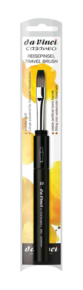 Da Vinci 1593Tp Seri Casaneo Water Colour Brush, Round, Extra Soft Synthetic Fibre No:10